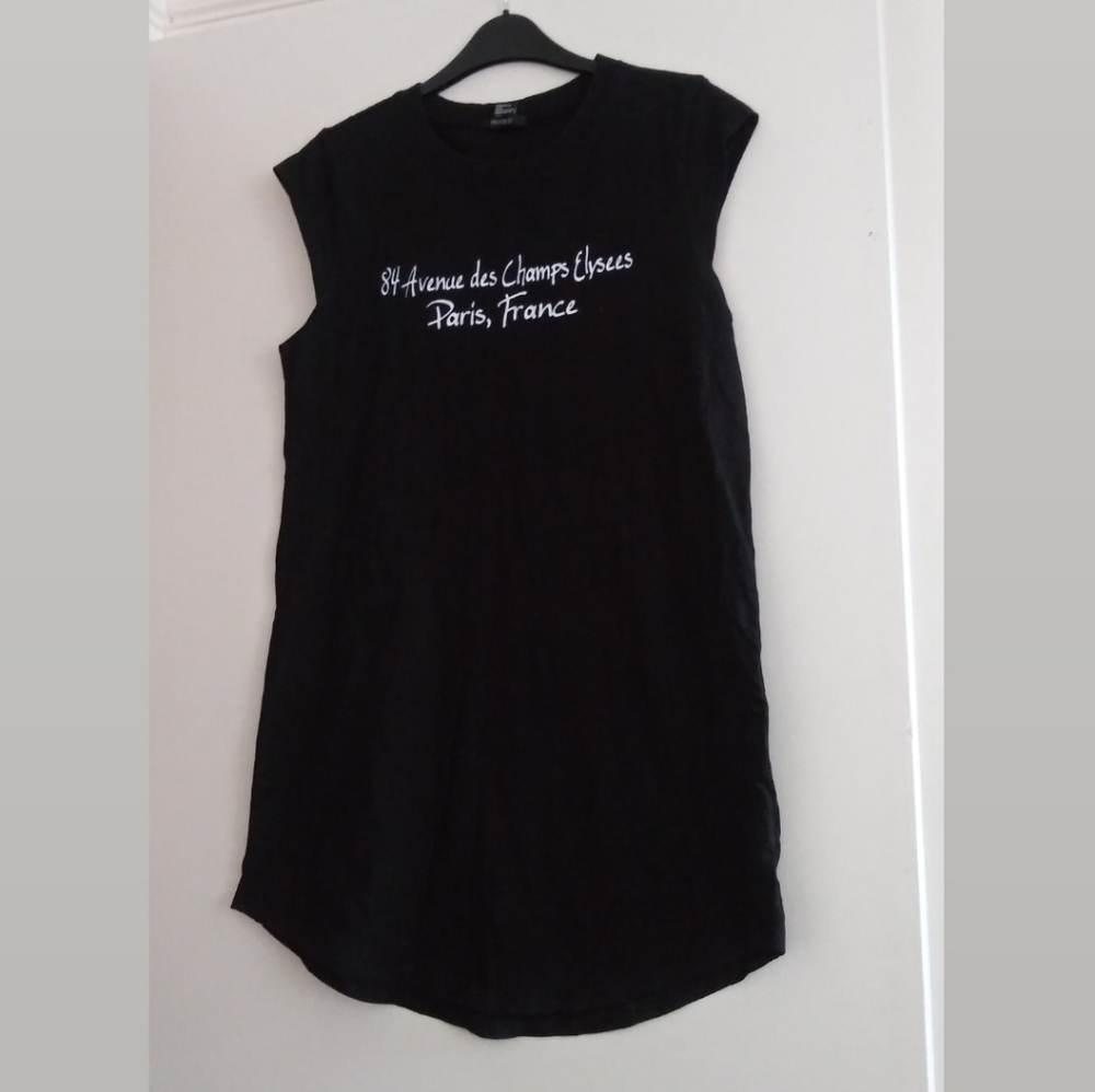 forever 21 t shirt dresses Forever 21 Womens T Shirt Dress Mesh Detail Short Sleeve Black Size Small Cotton